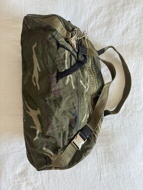 Vintage Gwen Stefani L.A.M.B. Camo Duffle Bag